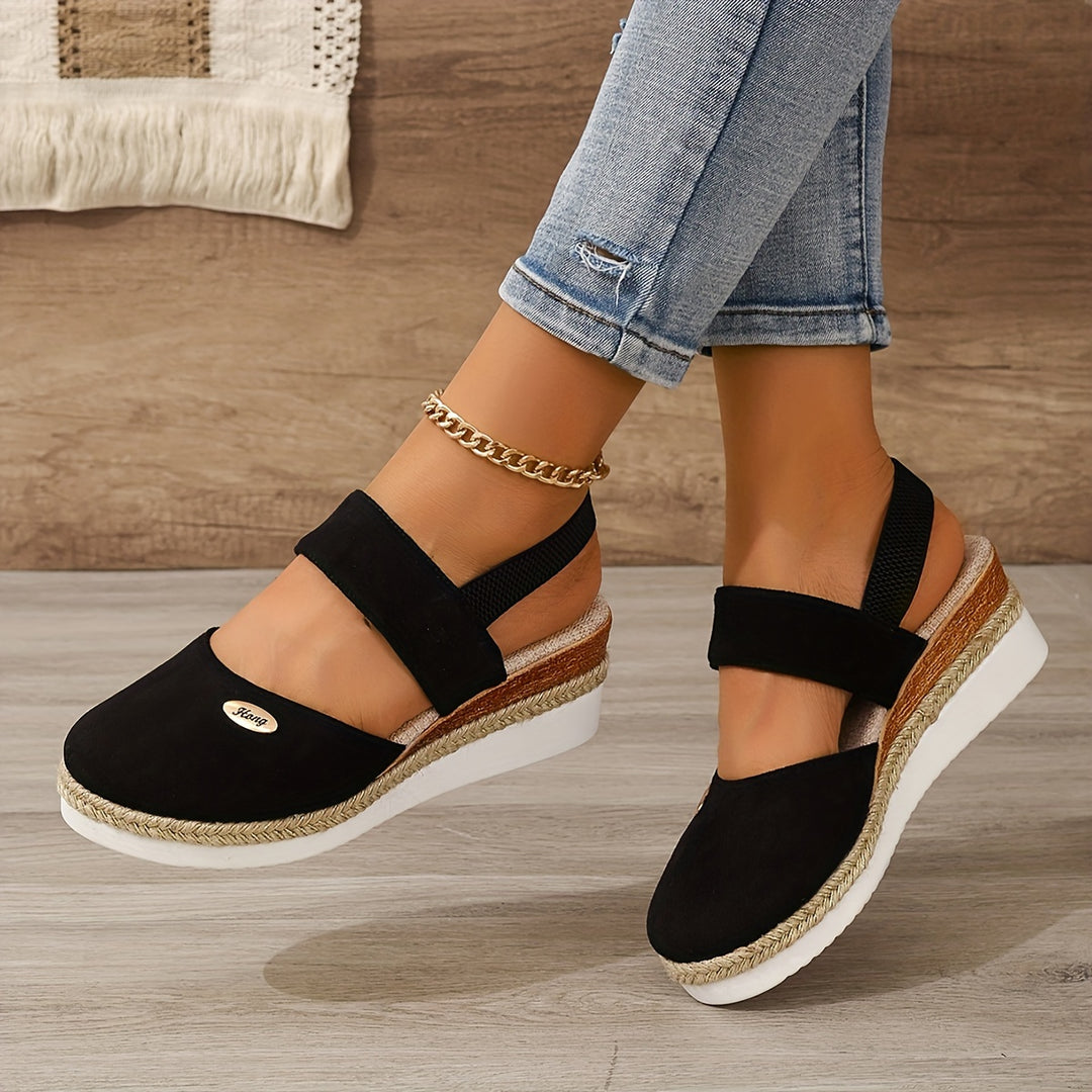 Lola™ | Thick Sole Wedge Sandals