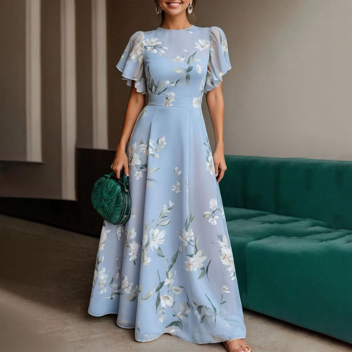 Tyra | Blue Summer Wedding Guest Dress