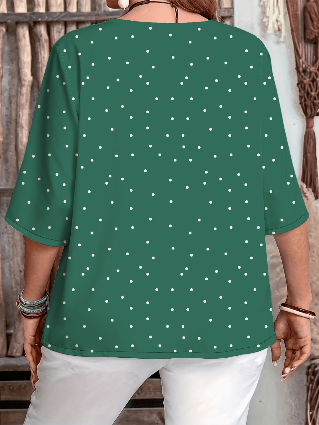 HARPER™ - Classic Polka Dot Everyday Blouse