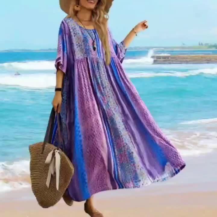 Sienna™ - Ethnic Maxi Dress
