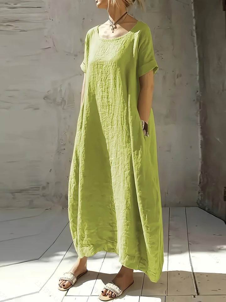 Tessa™ - Drop-Shoulder Maxi Dress