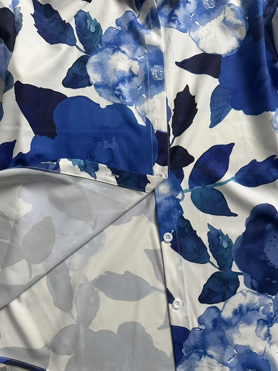 Sunny | Patchwork Print Short Sleeve Shirt