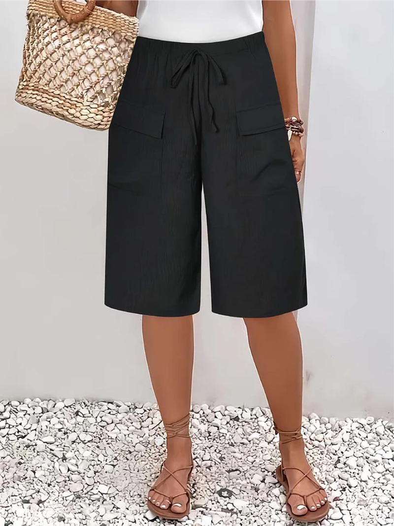 Lina | Linen Comfort Shorts