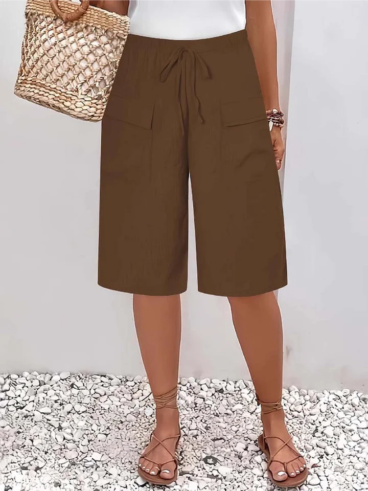 Lina | Linen Comfort Shorts