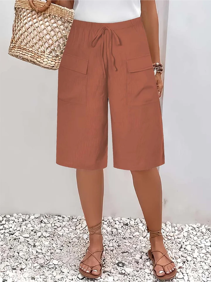 Lina | Linen Comfort Shorts