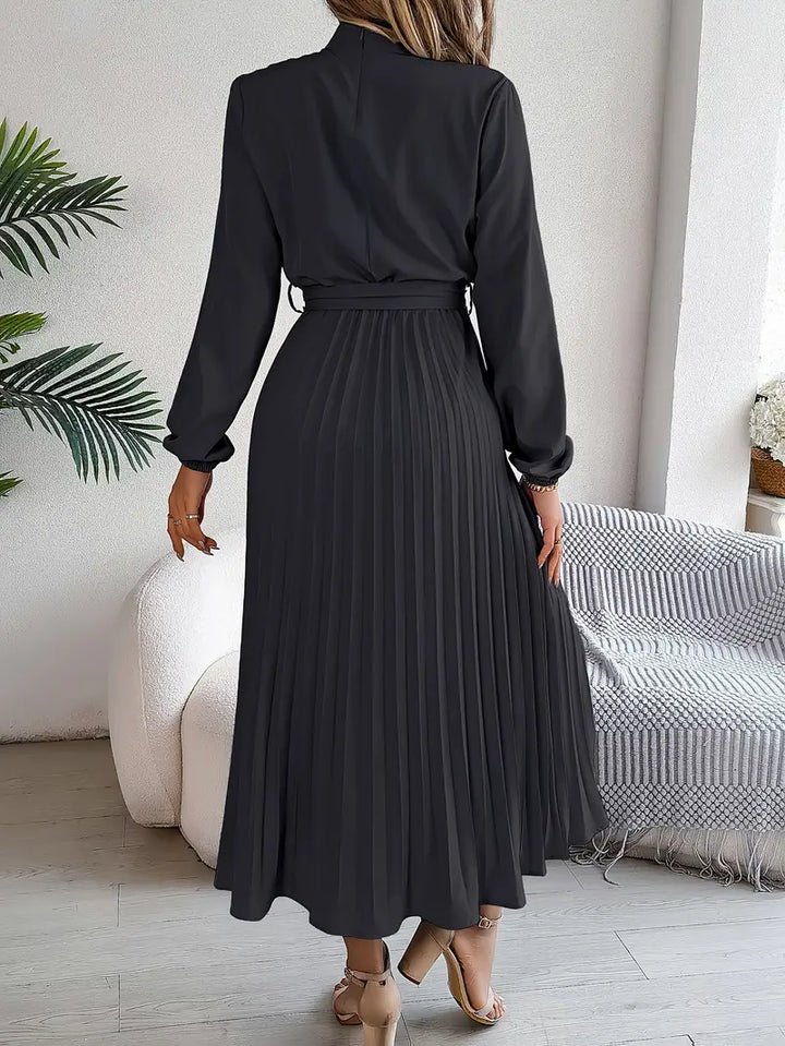 Rae | Pleated Midi Wedding Guest Dress