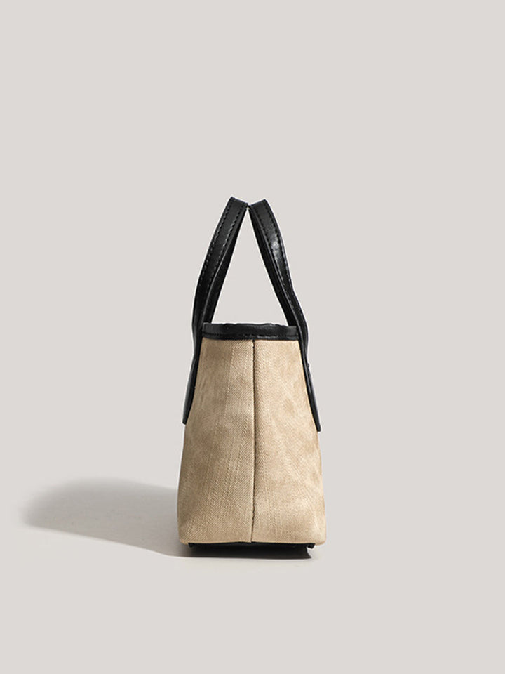 Women's Retro Autumn And Winter Oblique Shoulder Handbag Pu Bucket Bag