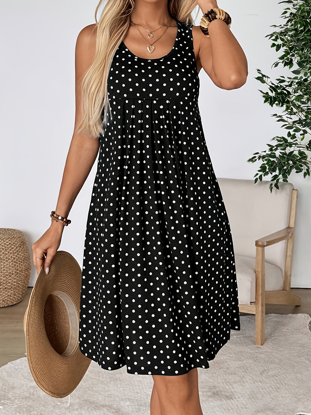 COLETTE – French Retro Sleeveless Dress