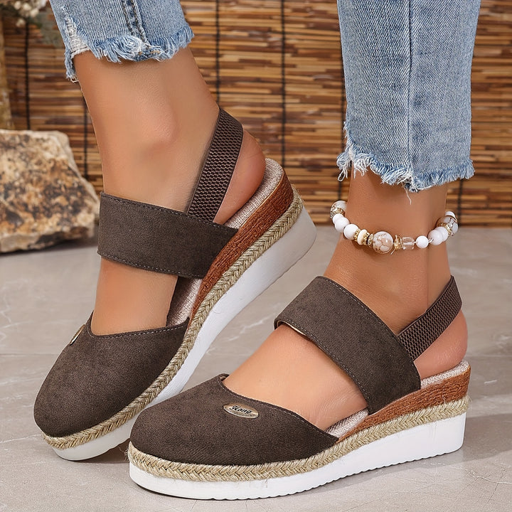 Lola™ | Thick Sole Wedge Sandals