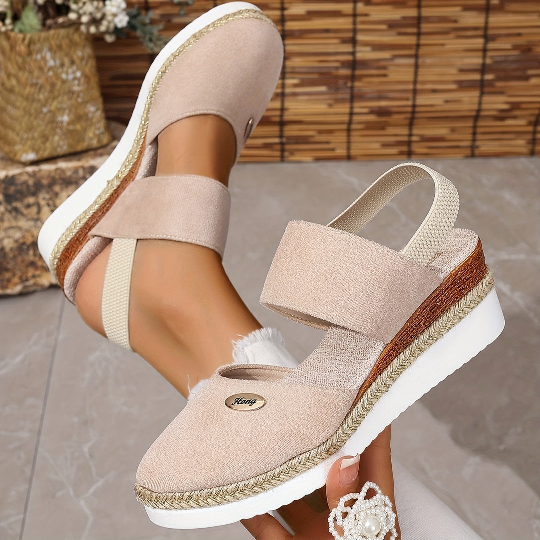 Lola™ | Thick Sole Wedge Sandals
