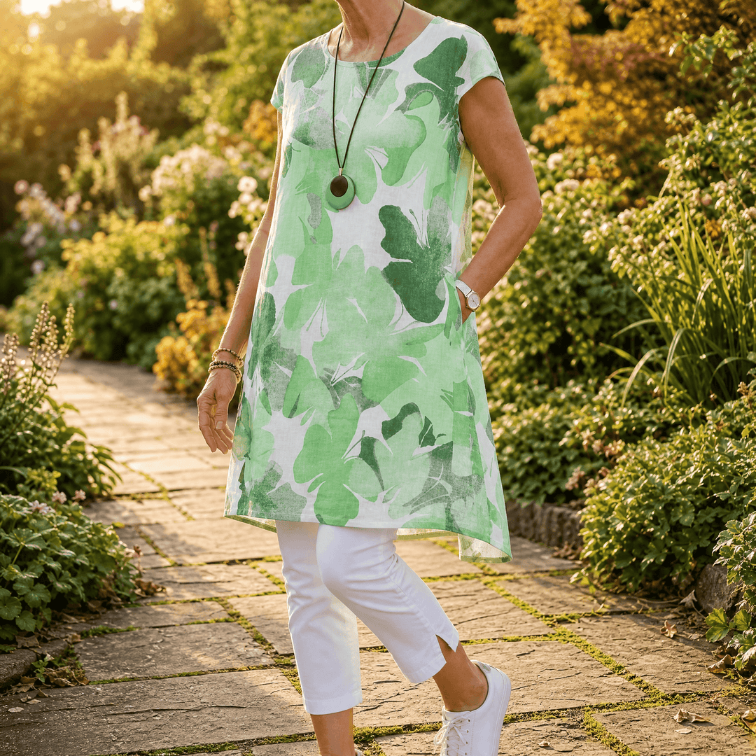 Florella™ – Watercolor Floral Summer Dress