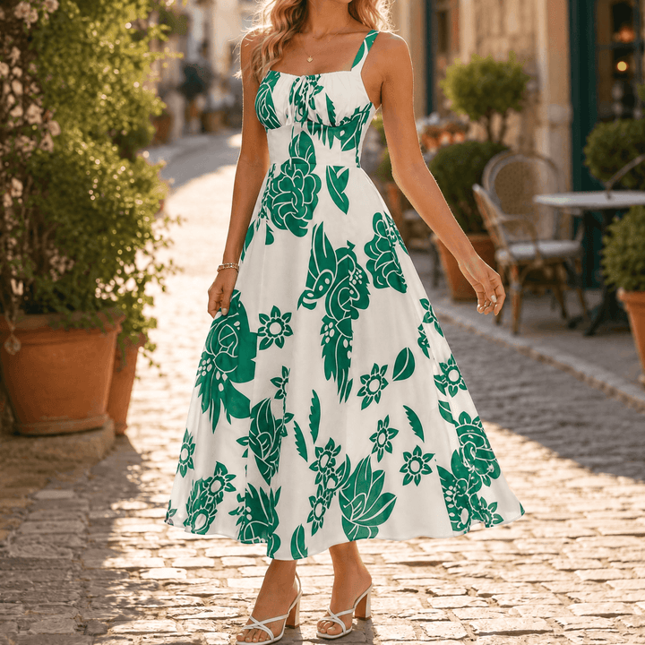 Florenza™ – Floral Midi Summer Dress