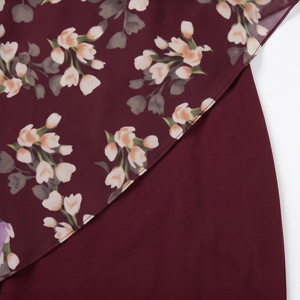 Florevia™ – Elegant Overlay Sheath Dress