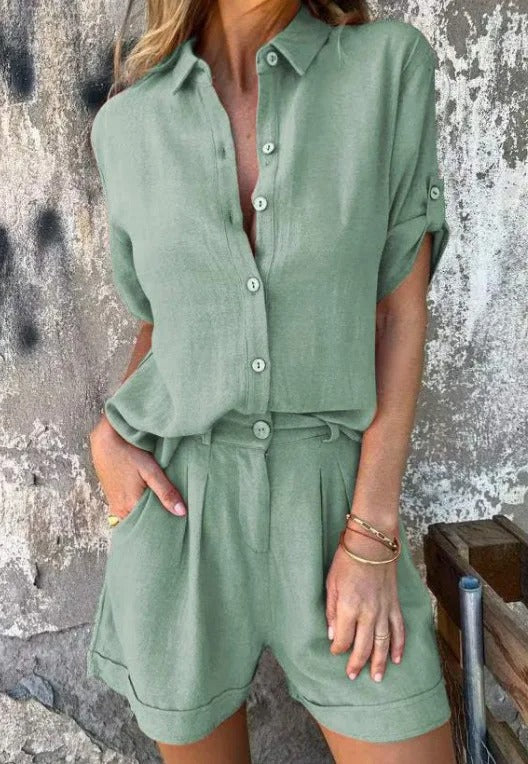 Ava | Two Piece Short Set