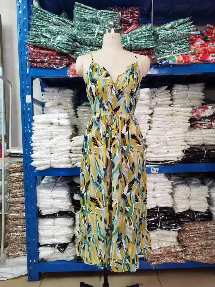 Elodie | Whimsical Abstract Printed Dress