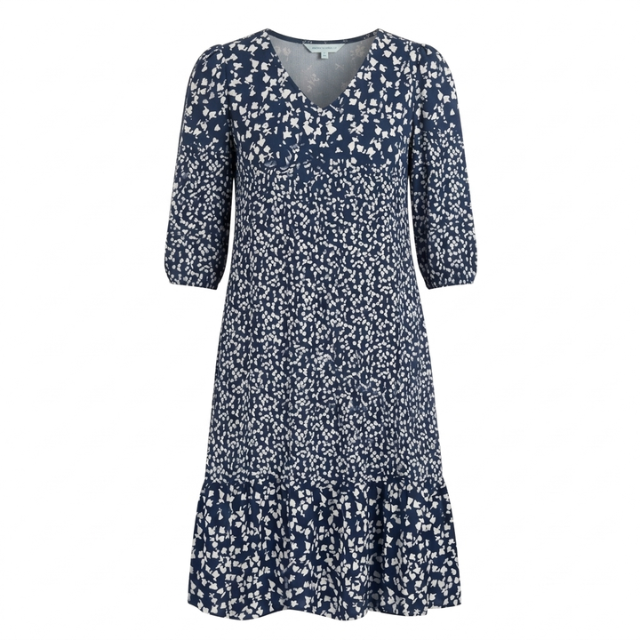 Bellora™ – Breezy Floral Midi with Ruffle Hem