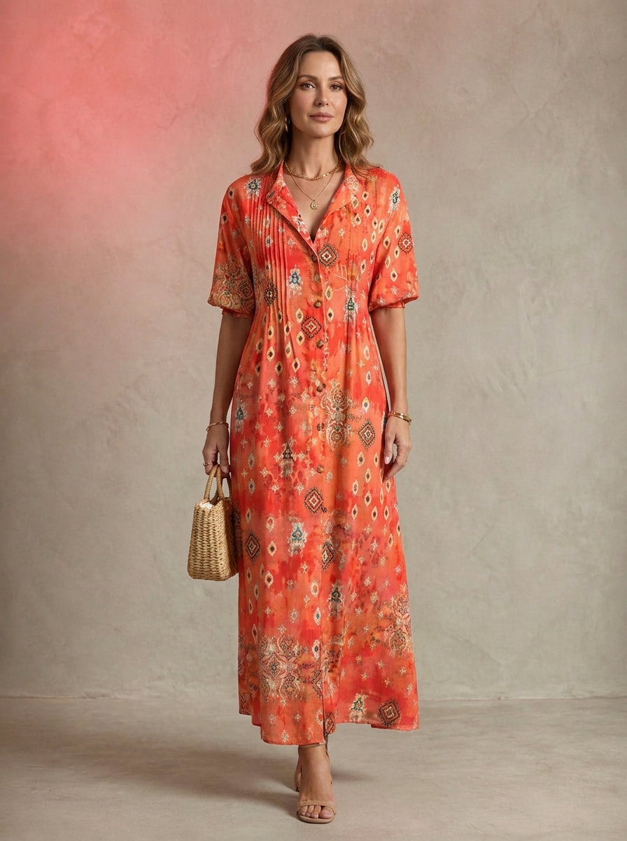 LINA - CLASSIC BOHO DRESS
