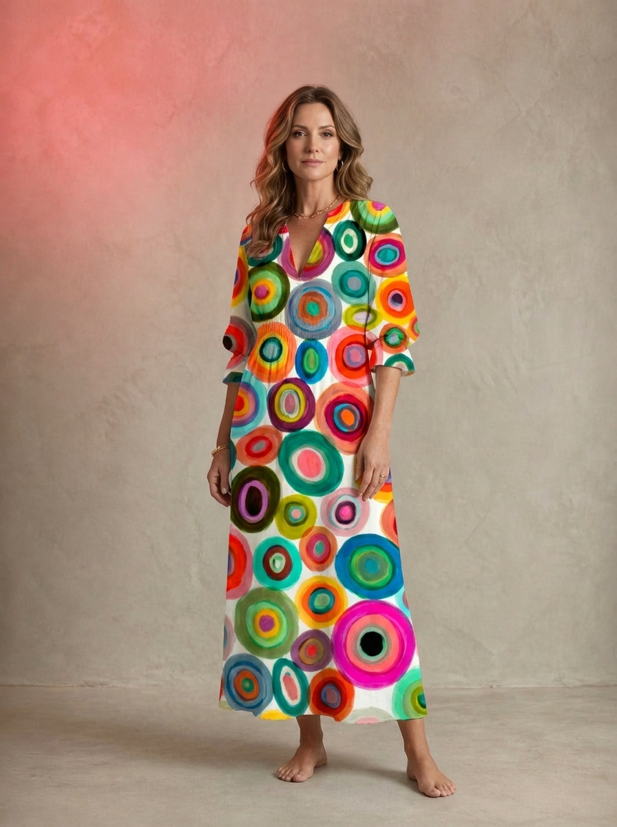 LINA - CLASSIC BOHO DRESS