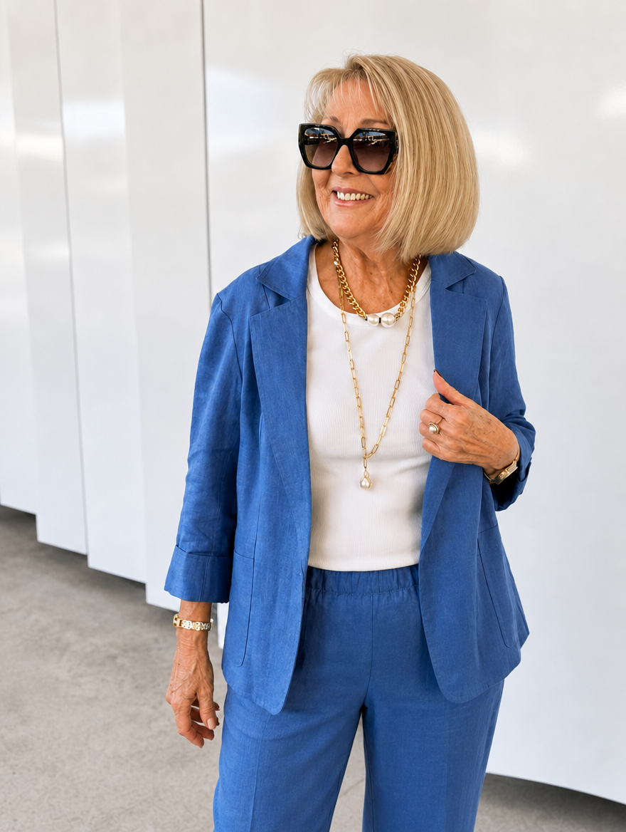 Fiona™ Slim Fit Suiting Set