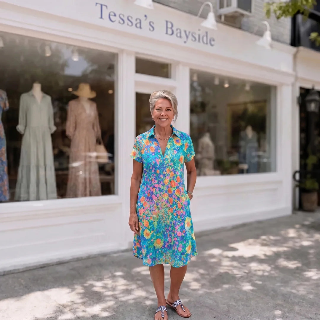 Sienna | Effortless Chic Summer Dress — Coastal Colors