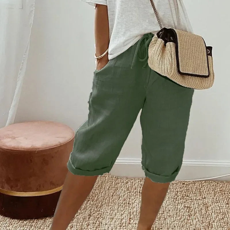 Heidi | Linen Summer Shorts