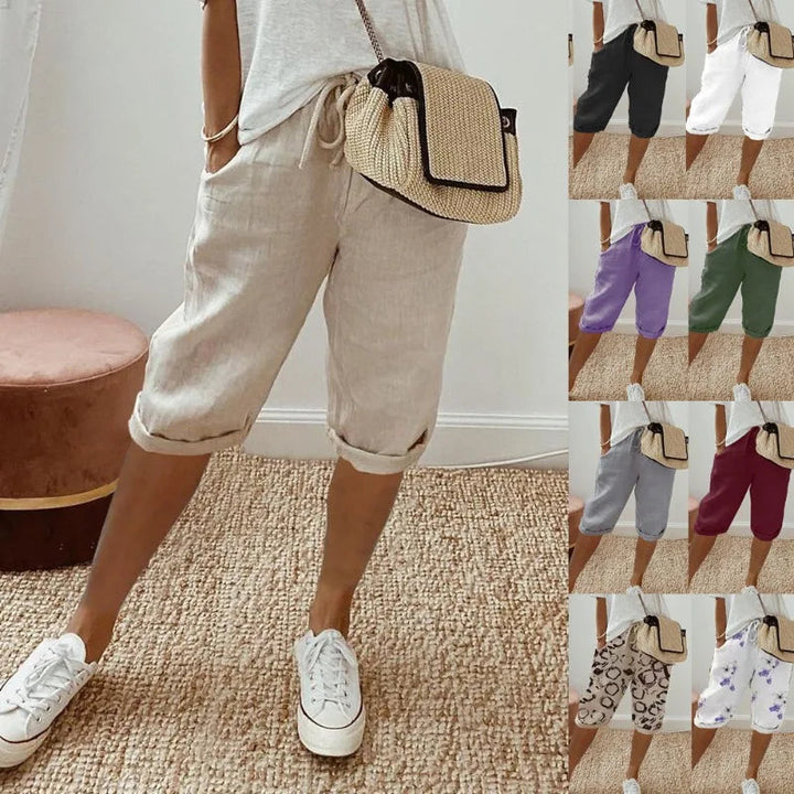 Heidi | Linen Summer Shorts