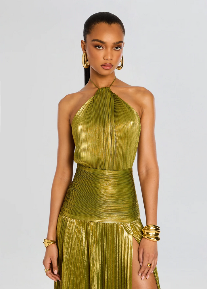 Alana | Cut-Out Maxi Wedding Guest Dress