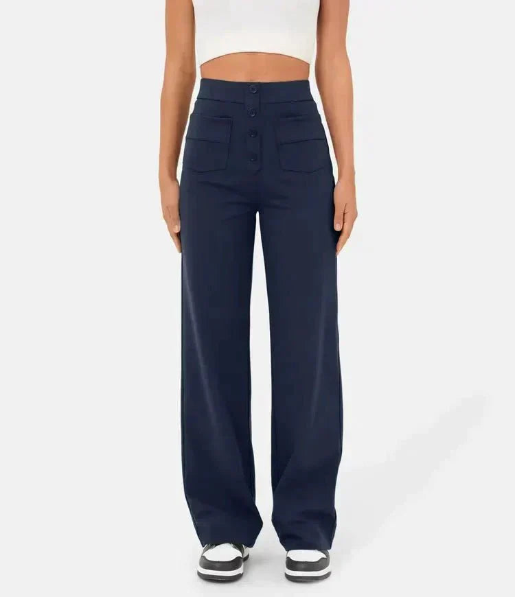Jade | Linen Casual Pants