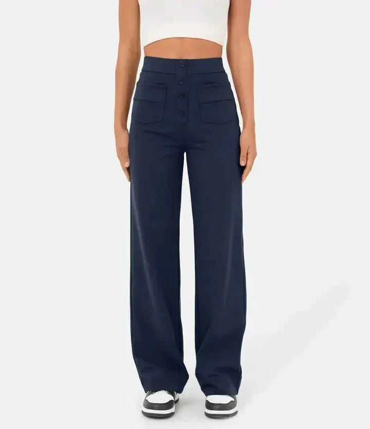Jade | Linen Casual Pants