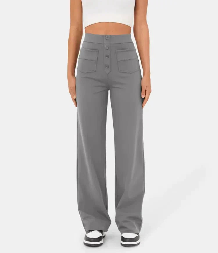Jade | Linen Casual Pants