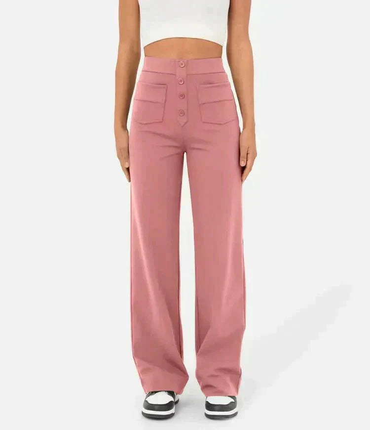 Jade | Linen Casual Pants