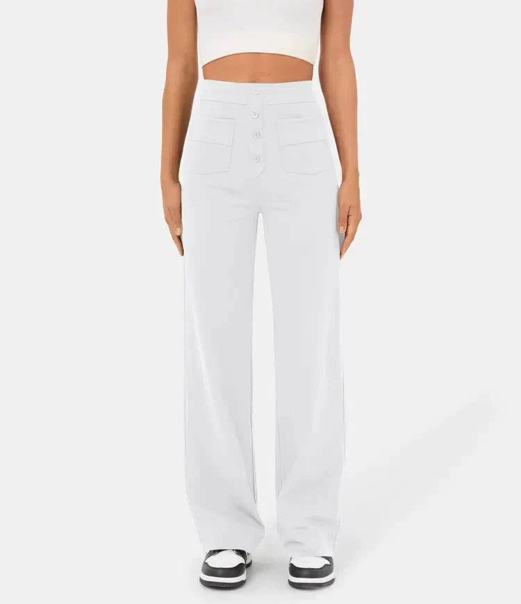 Jade | Linen Casual Pants