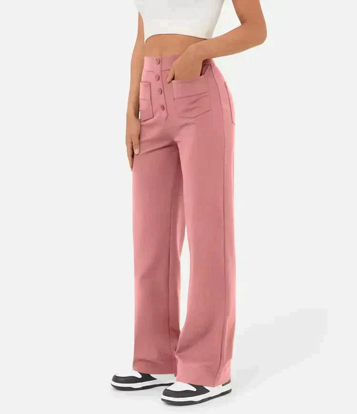 Jade | Linen Casual Pants