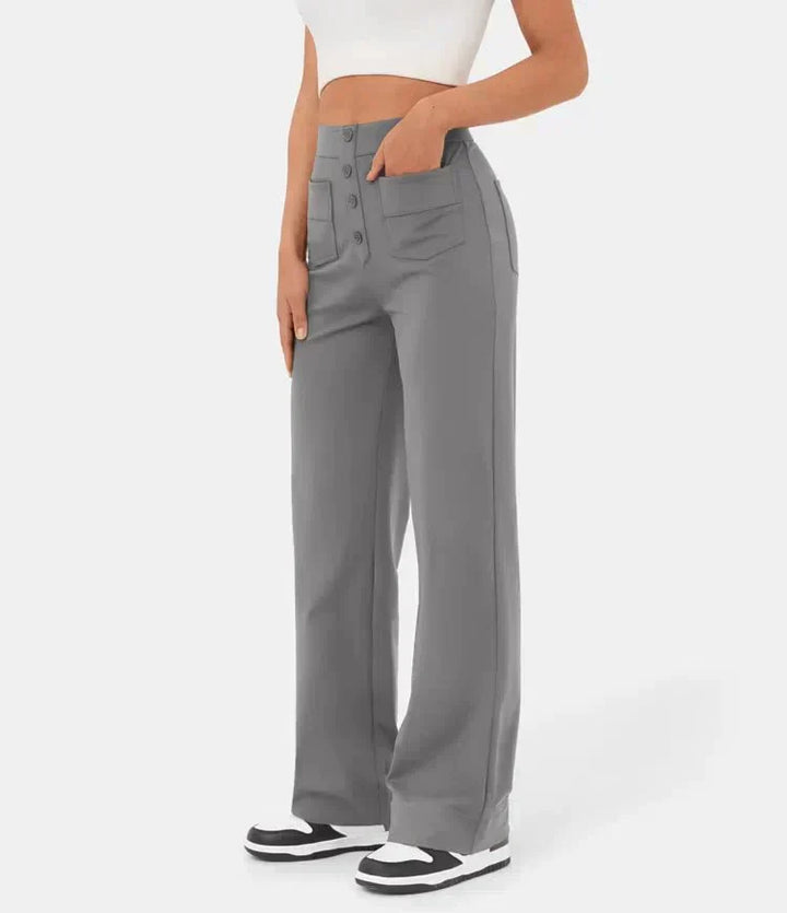 Jade | Linen Casual Pants