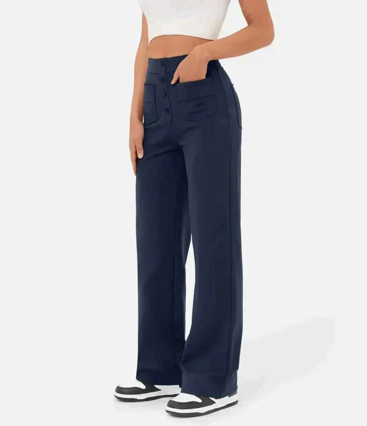 Jade | Linen Casual Pants