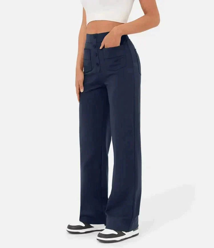 Jade | Linen Casual Pants