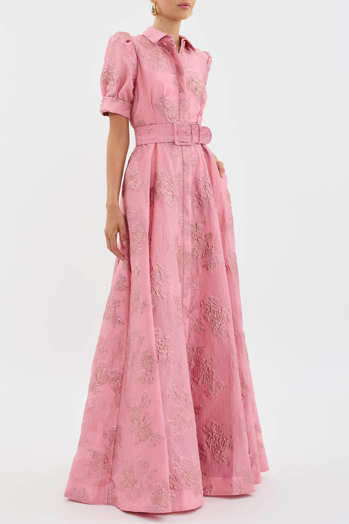 Anna | Puff Sleeve Wedding Guest Dress