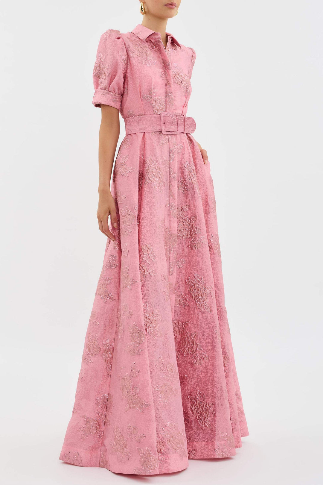 Maya | Puff Sleeve Wedding Guest Dress