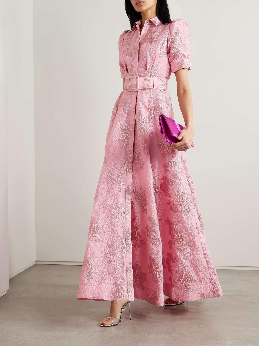 Maya | Puff Sleeve Wedding Guest Dress