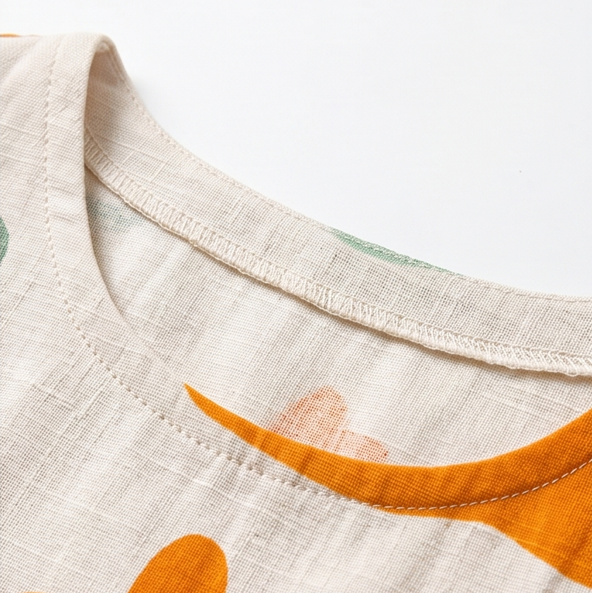 Luna™ – Artsy Print Midi Dress for Curves