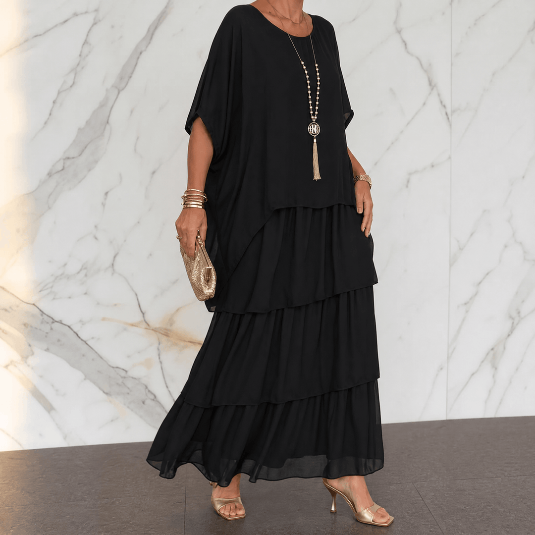 Marella™ – Elegant Tiered Dress for Events