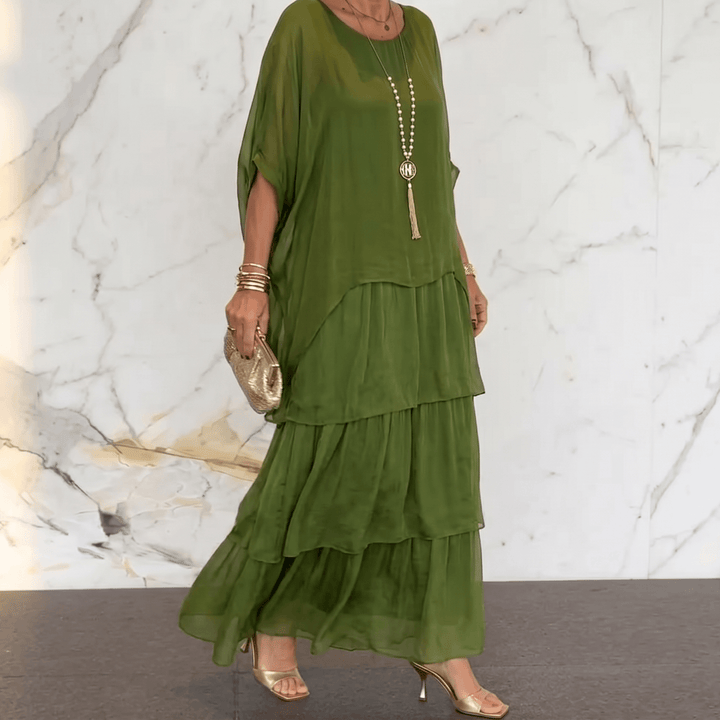 Marella™ – Elegant Tiered Dress for Events