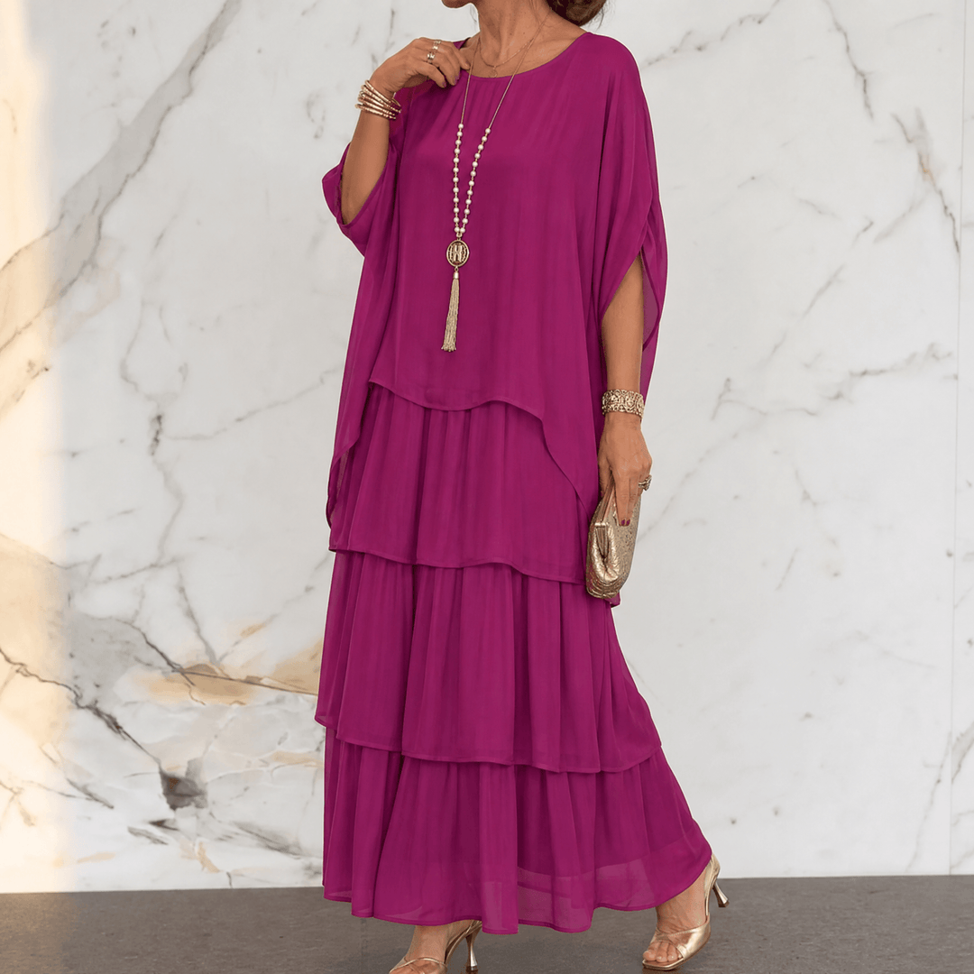 Marella™ – Elegant Tiered Dress for Events