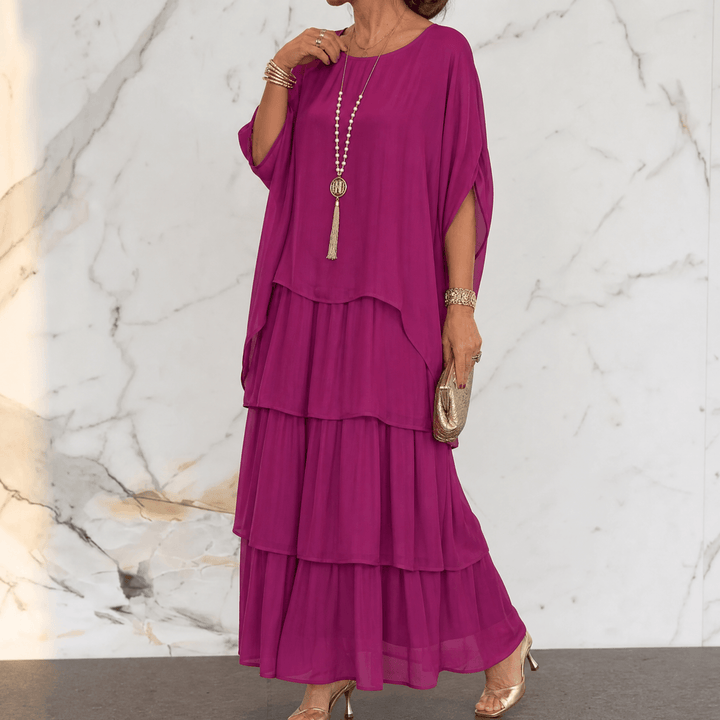 Marella™ – Elegant Tiered Dress for Events