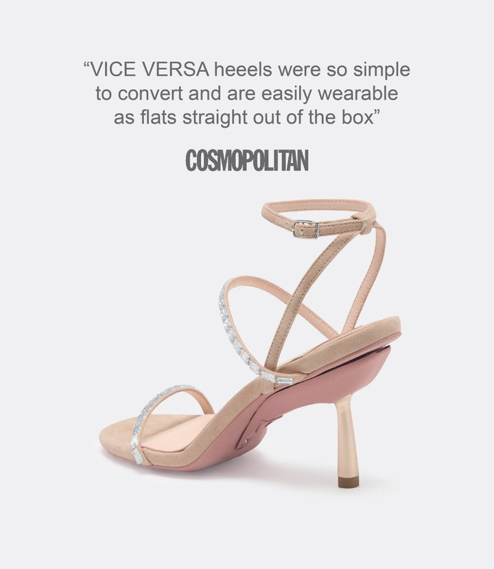 Marina Sandals in Beige