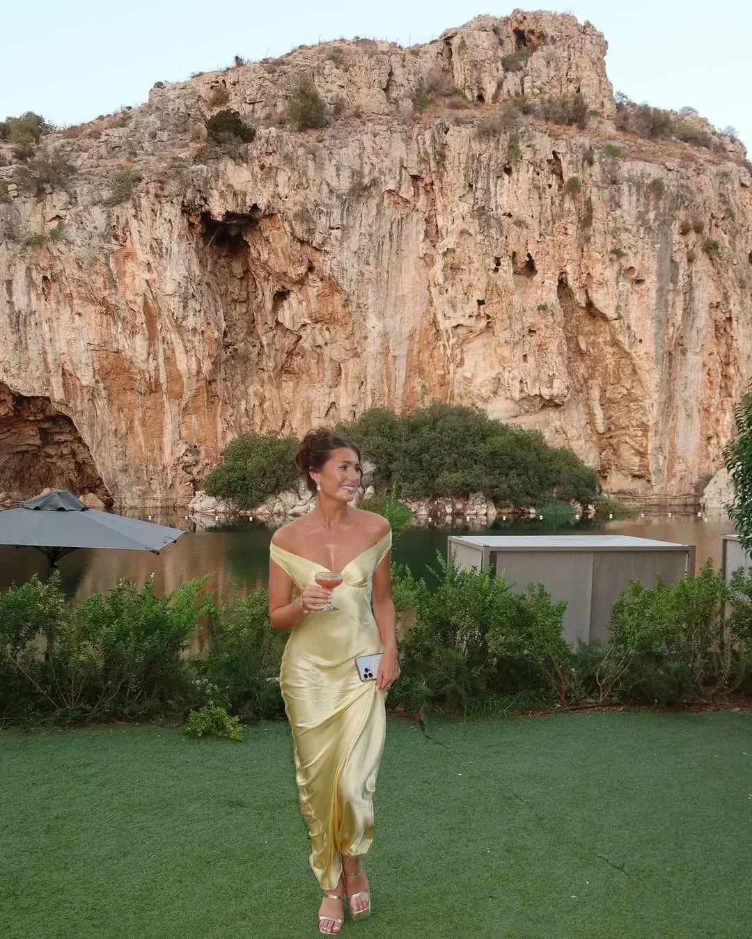 Florence | Off-Shoulder Maxi Wedding Guest Dress