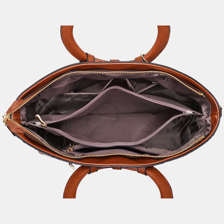 JAYE | STYLISH CROCODILE PATTERN HANDBAG
