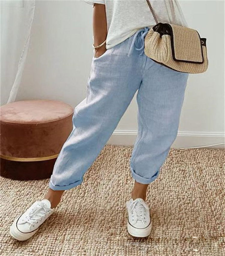 Zoé | Linen Comfort Pants