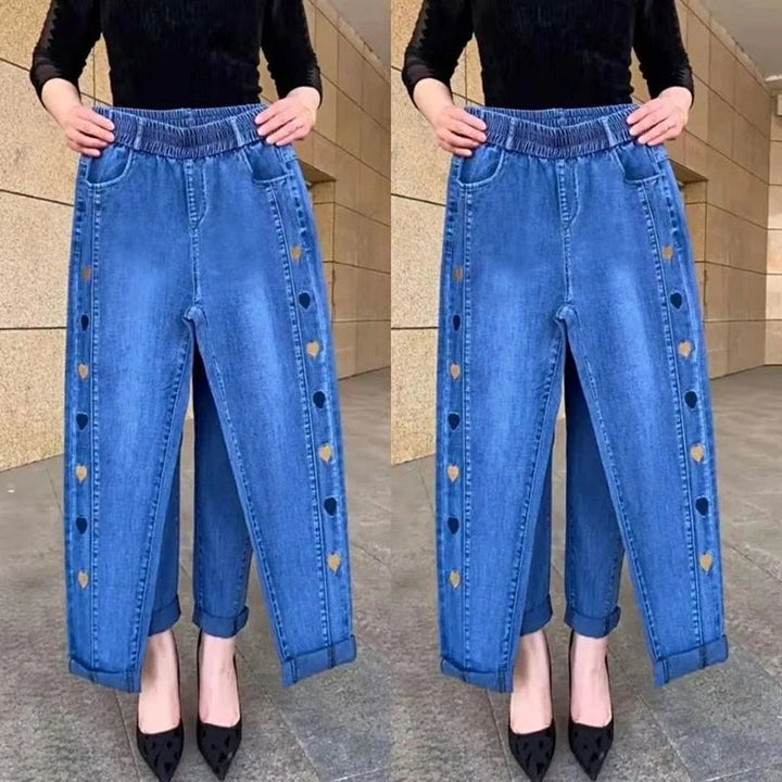 Soraya - Stretch Jeans with Embroidery
