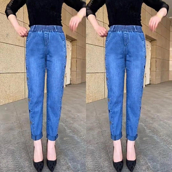 Soraya - Stretch Jeans with Embroidery